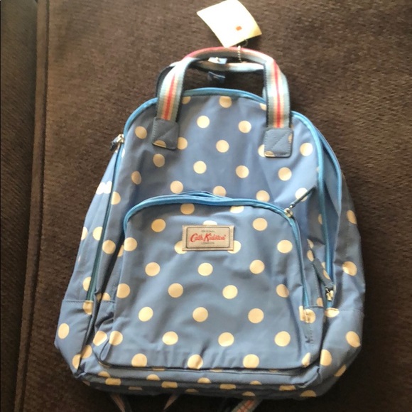 cath kidston polka dot backpack